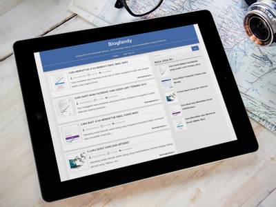 Template Blogger Blogfandy Valid HTML5 dan CSS3
