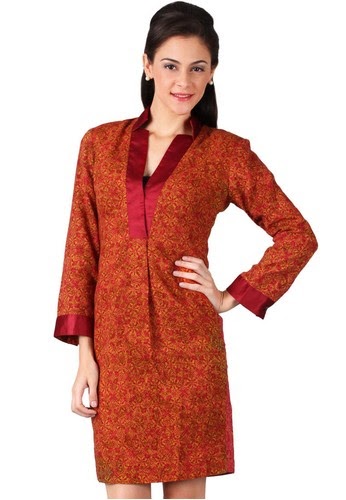  Contoh  Model Baju  Batik  Kerja  Wanita  Model Baju  Terbaru