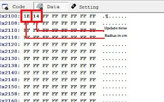 speedometer eeprom settings