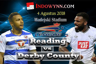 Prediksi Reading VS Derby County 4 Agustus 2018