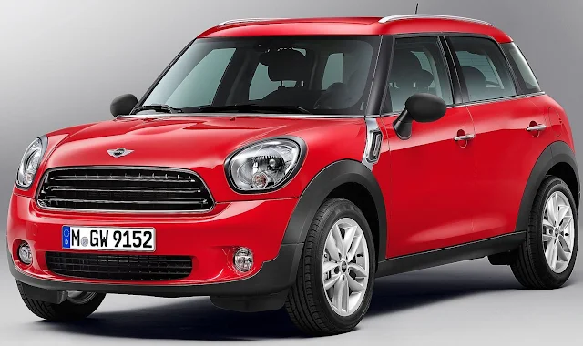 Mini Countryman 2013 perfil frontal