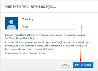 cara termudah membuat akun youtube