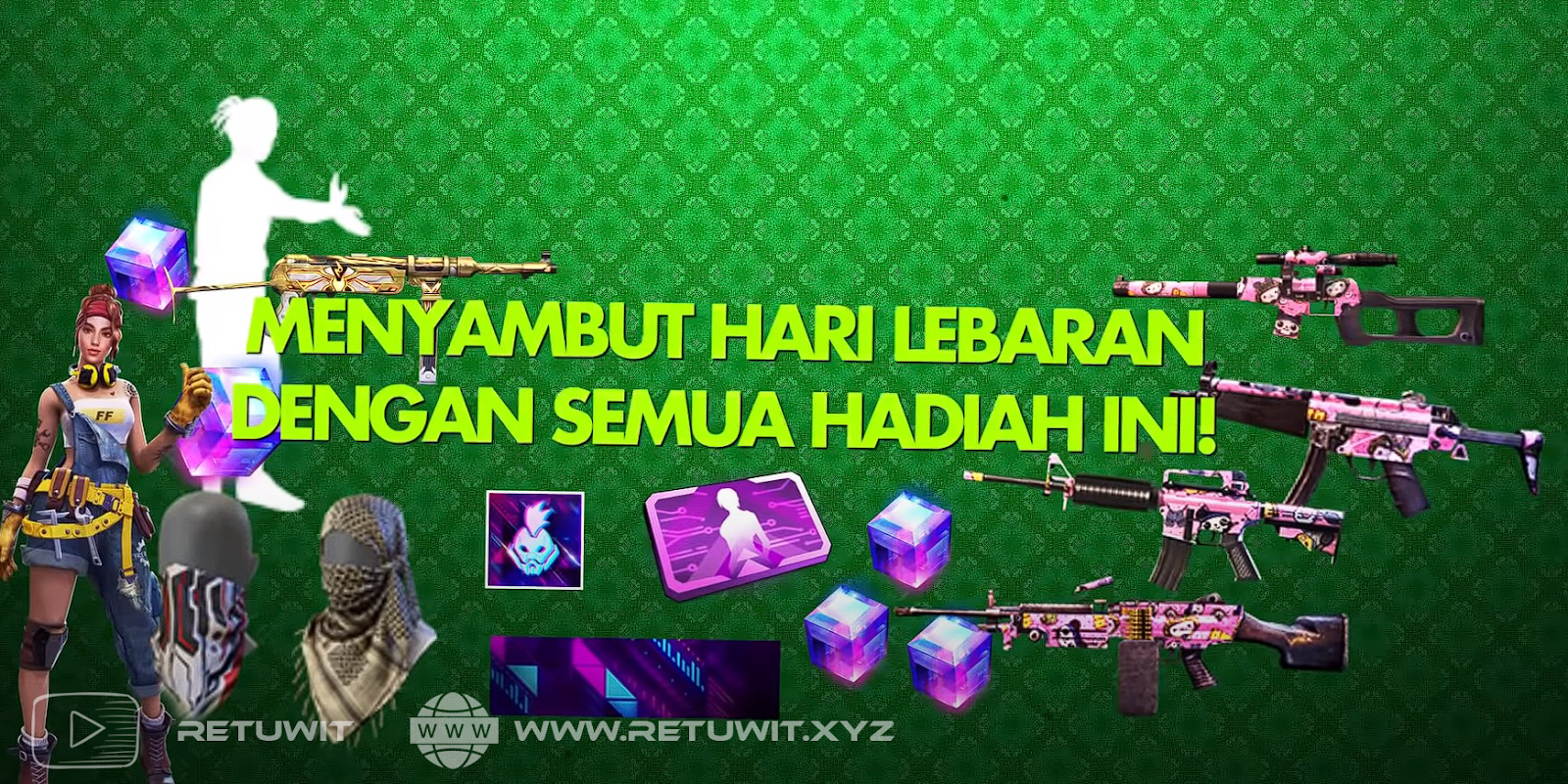 Event Free Fire Terbaru Booyah Ramadhan Lebaran Hadiah Magic Cube RETUWIT