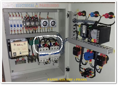 JASA PEMBUATAN PANEL  ATS AMF 1 PHASA