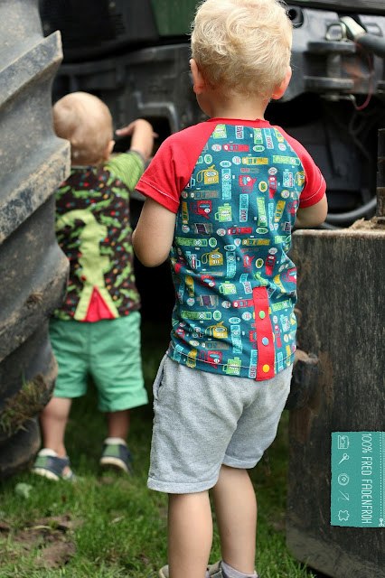 jojolino; zipp&zapp; nähen; shirt; junge; kinder; fred fadenfroh; tankstelle; krokodil; probenähen; reißverschluss; knopfleiste