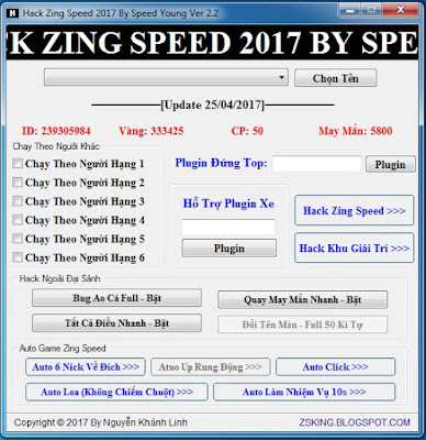 Hack Mod 2SGamer - Zing Speed 2023 - Hack Full (2s-Zs) Zing Speed Mới Nhất 2023