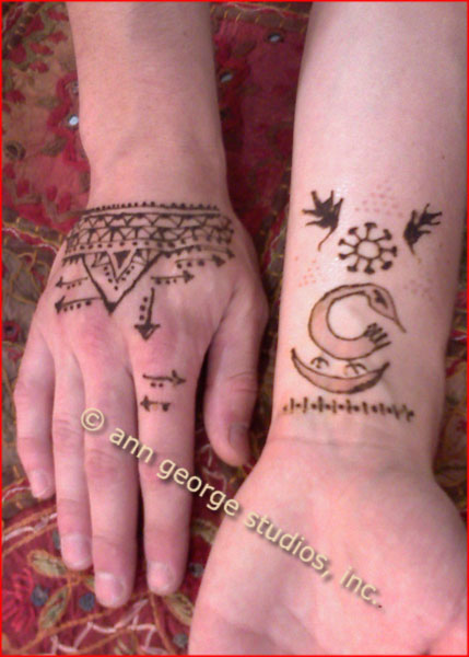 Stop by the shop Noon thirtyish this Saturday for henna tattoo by Ann 