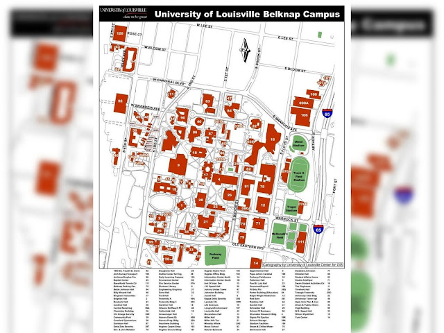 University Of Louisville Campus Map
