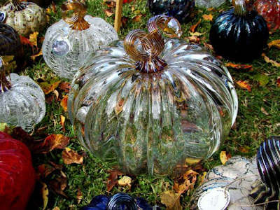 Beautiful pumpkin made of glass Seen On lolpicturegallery.blogspot.com