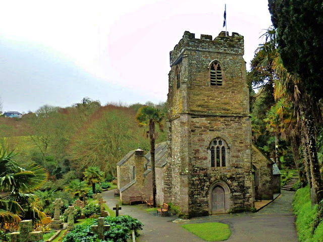 Church at St Just-in-Roseland, Cornwall