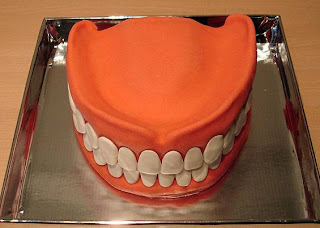 Cake for dentist I guess