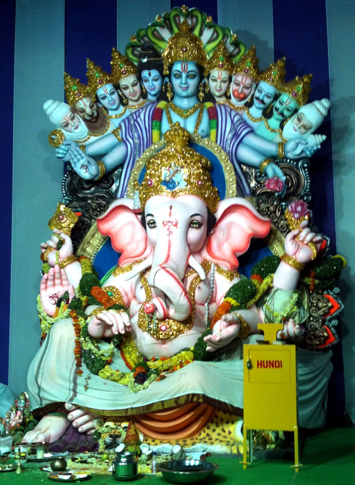 Ganpati Festival 2013 At Hyderabad +Ganpati Bappa Morya + Ganesh HD ...