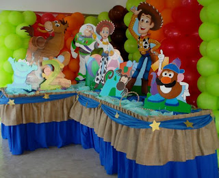 Fiestas Infantiles Toy Story, parte 2