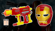 IRON MAN 2: Artículos Role Play (iron man nerfblaster mask)