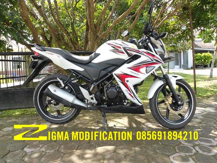 ZIGMODIFY CUSTOM BIKE SAYAP  HALF FAIRING ZX250 HONDA 