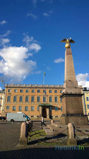 The Stone of the Empress and the Embassy of Sweden