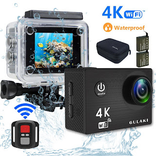 Cámara Deportiva 4K Wifi Ultra HD 16MP GULAKI