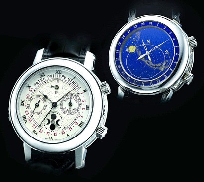 Patek Philippe-Sky moon Tourbillon is the most expensive wristwatch in ...