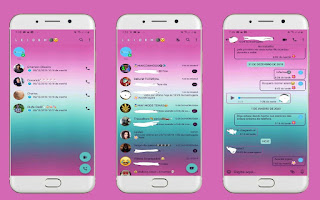 Colorful 5 Theme For YOWhatsApp & Fouad WhatsApp By Leidiane