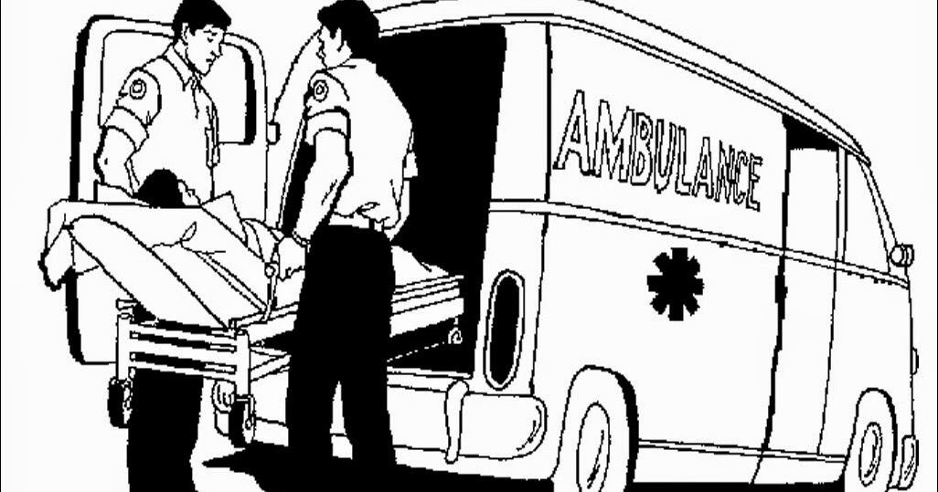Sketsa Gambar Mobil Ambulance Terbaru - Kumpulan Sketsa Gambar
