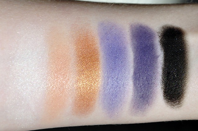 Makeup Geek Eyeshadow Review Z-Palette Colours swatches 2
