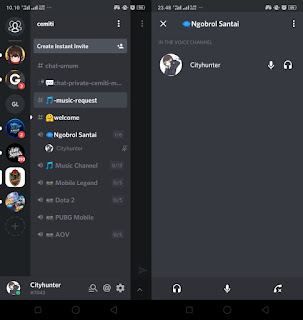 cara memainkan musik lagu di discord