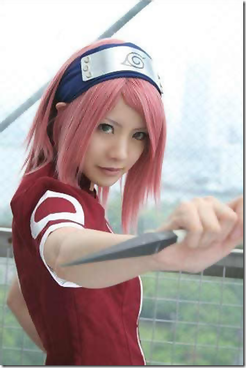 naruto cosplay - haruno sakura 4