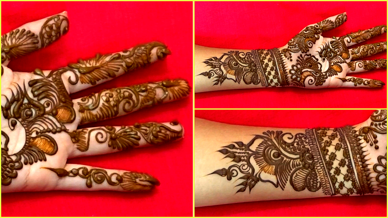 Indo Arabic Mehndi Design Naush Artistica