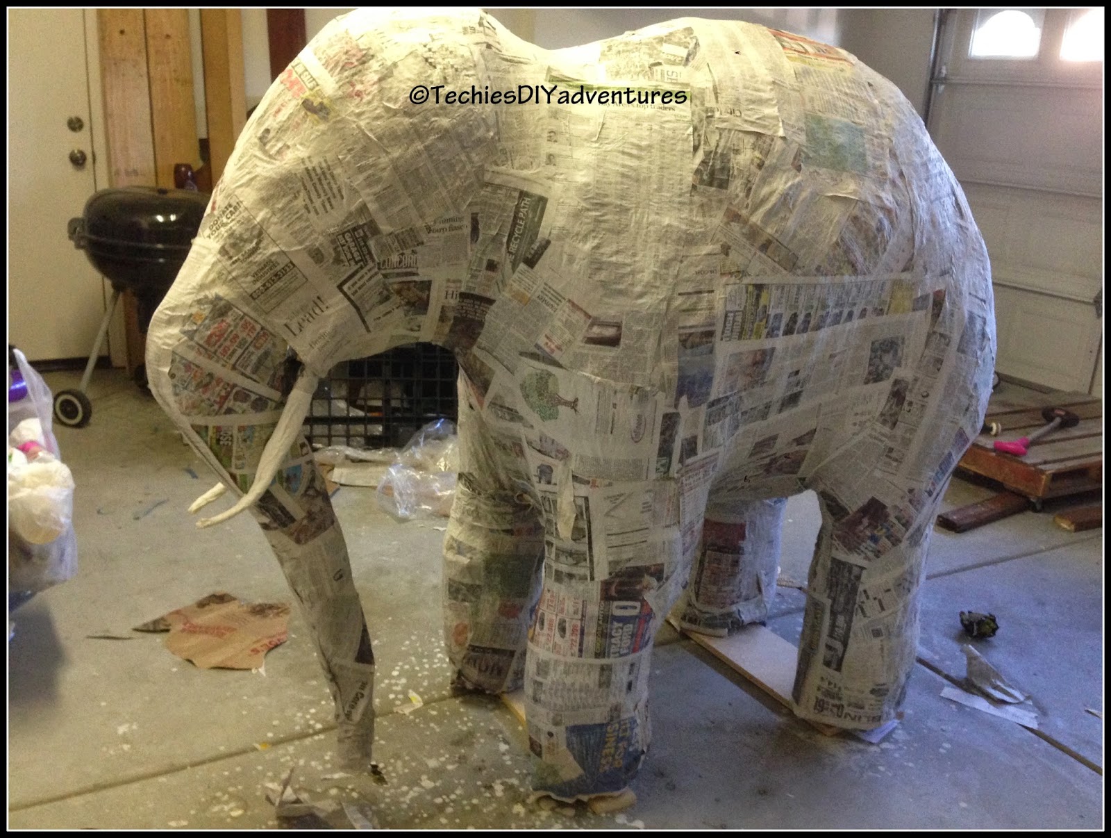 how to generate paper mache