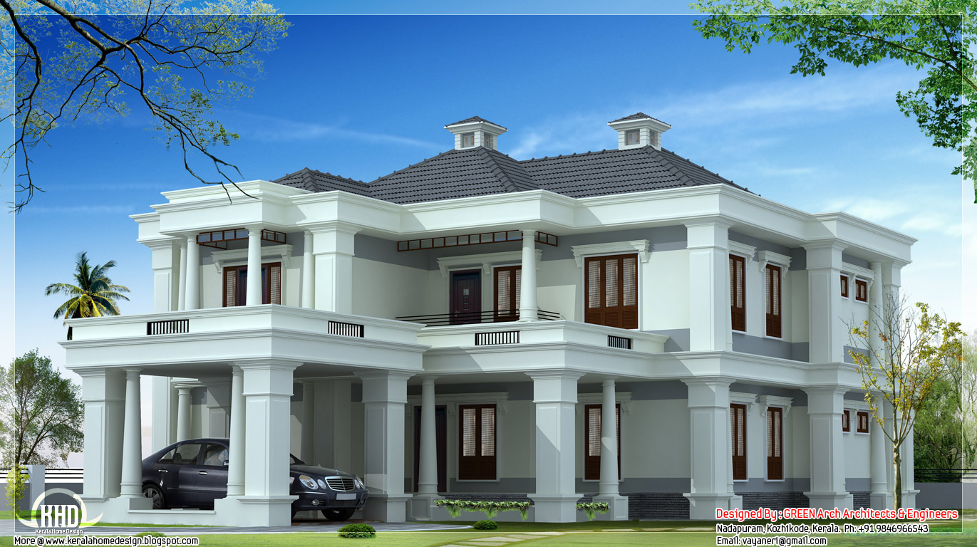 Luxury Kerala Home Plan 3900 Sqfeet Cool Design Home