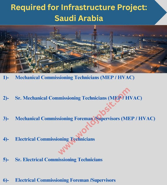 Required for Infrastructure Project: Saudi Arabia