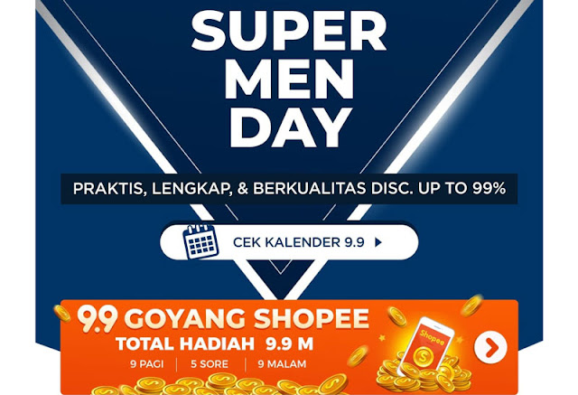 Heboh! Promo Belanja Gila-Gilaan Dari Shopee 9.9 Super Shopping Day