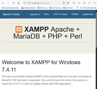 Menjalankan Localhost XAMPP