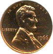 Penny moneda de 1 centavo
