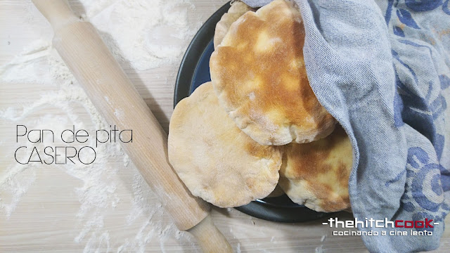 Pan de pita casero