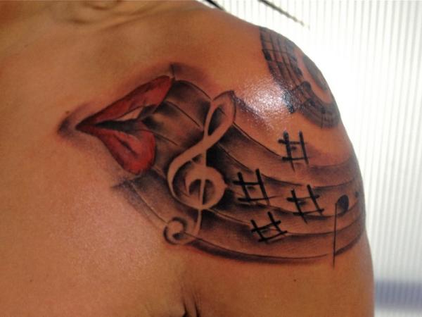 60 ideias de Tatuagens para os amantes da música