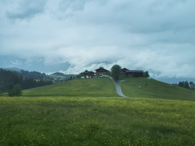 valley view from a segway in Kitzbühel, Tyrol, Austria