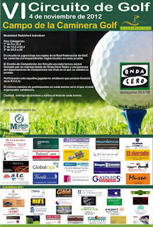 VI circuito de golf campo de la caminera golf