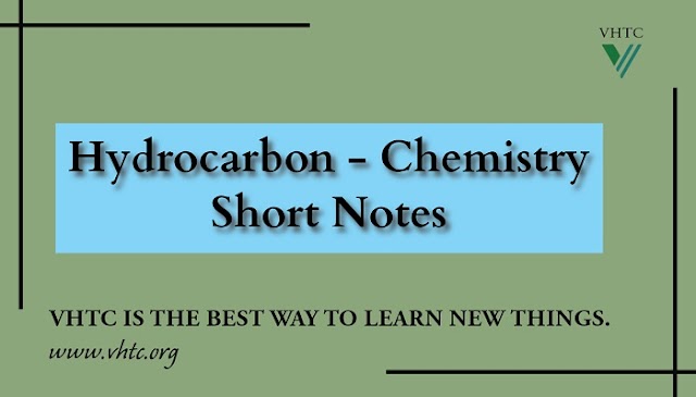 Hydrocarbon - Chemistry Short Notes 📚