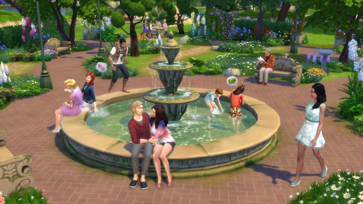 The Sims 4 Jardim Romântico Coleção de Objetos de graça para PC
