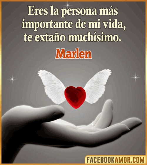 Gif te extraño marlen