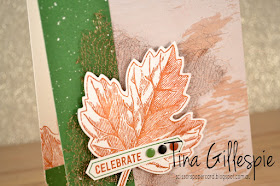 scissorspapercard, Stamping' Up!, Vintage Leaves, Thoughtful Banners, Leaflets Framelits, Be Merry DSP, Wood Textures DSP, Copper Trim