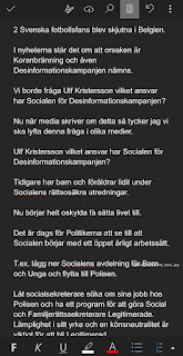 Idag  många sitter och beklagar andra som offer person att sänder disinformation om socialtjänsten. 