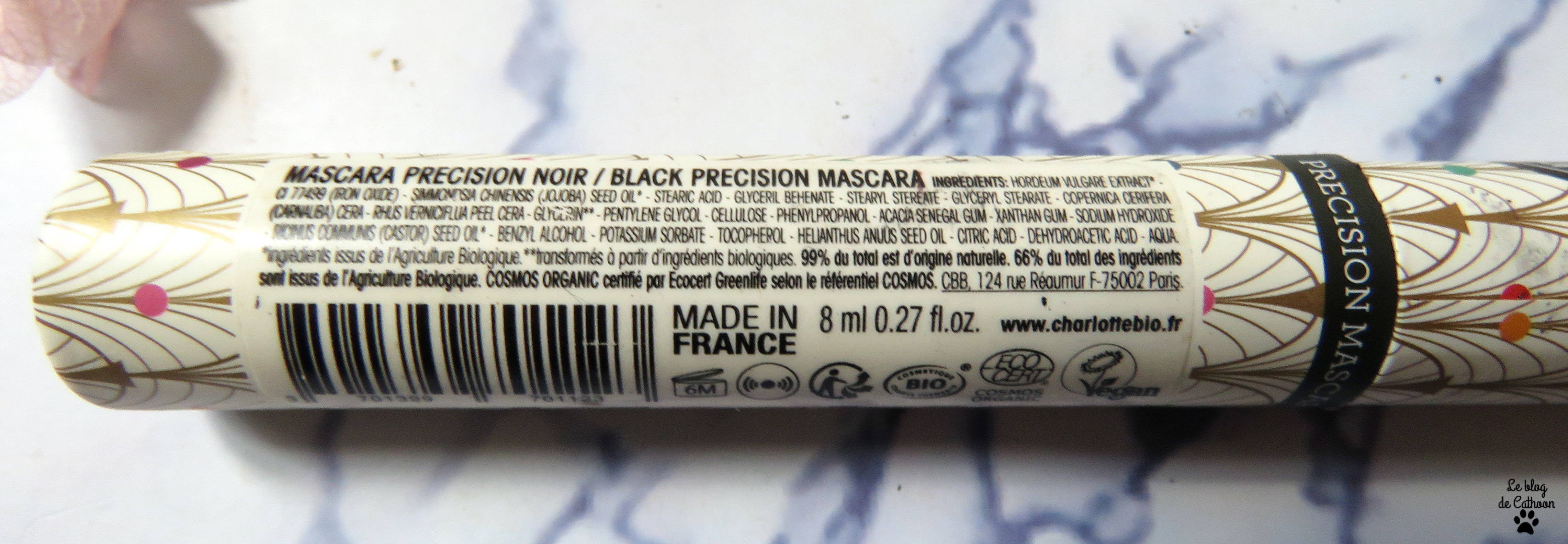 Mascara Précision Noire - Charlotte Makeup