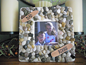 Dad Rocks Picture Frame