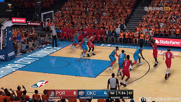 NBA 2K19 Realism Graphic Mod Thunders