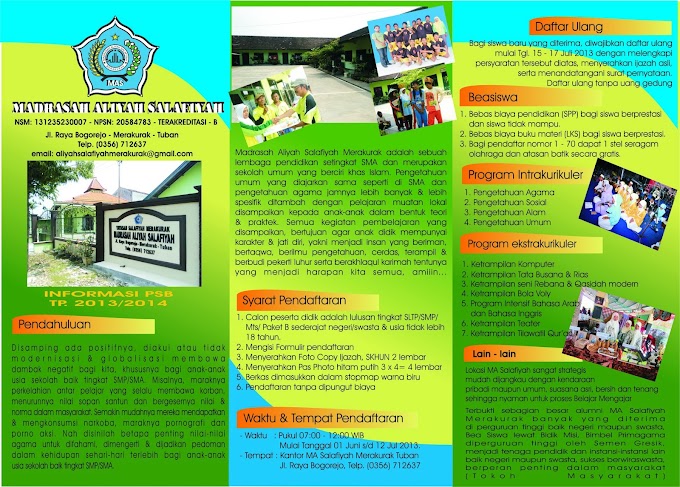 Informasi PSB 2013/2014