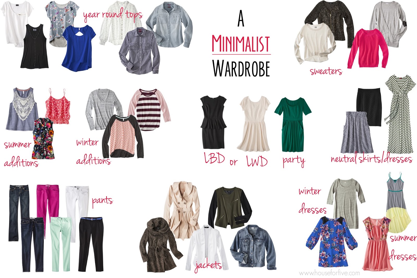 House For Five: Purging The Closet: A 30-Piece Wardrobe & Free ...