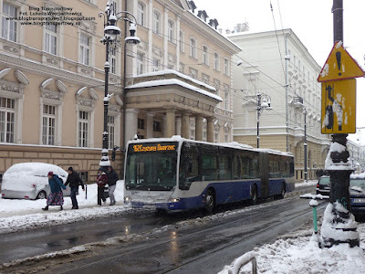 Mercedes-Benz Conecto G, Mobilis Kraków, zima