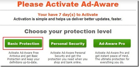 Ad aware free antivirus clave de activacion